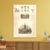 Simpson, Hall, Miller und Traveller Company Leinwanddruck (Insitu (Wohnzimmer))