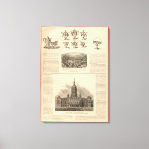 Simpson, Hall, Miller und Traveller Company Leinwanddruck