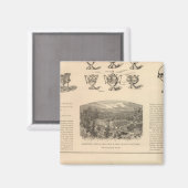 Simpson, Hall, Miller und Traveller Company Magnet (Vorderseite/Rückseite)