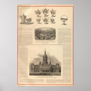 Simpson, Hall, Miller und Traveller Company Poster