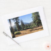 Simpson Meadow - Sierra Rechteckiger Aufkleber (Umschlag)