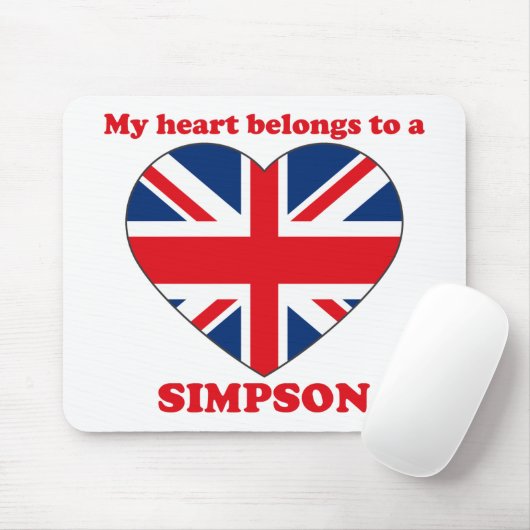 Simpson Mousepad (Mit Mouse)