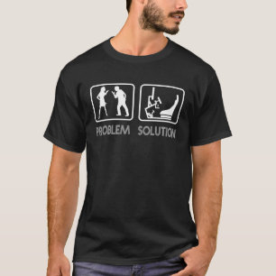 SimRacing Problem and Solution Gaming and Racing T-Shirt