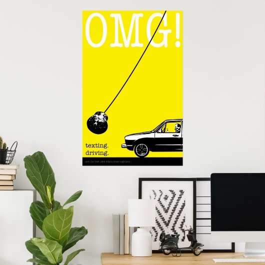 sims. Fahren. Original Poster (Heimbüro)