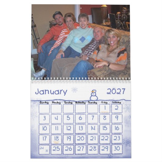 Sims Familien-Kalender 2007 Kalender (Jan 2027)