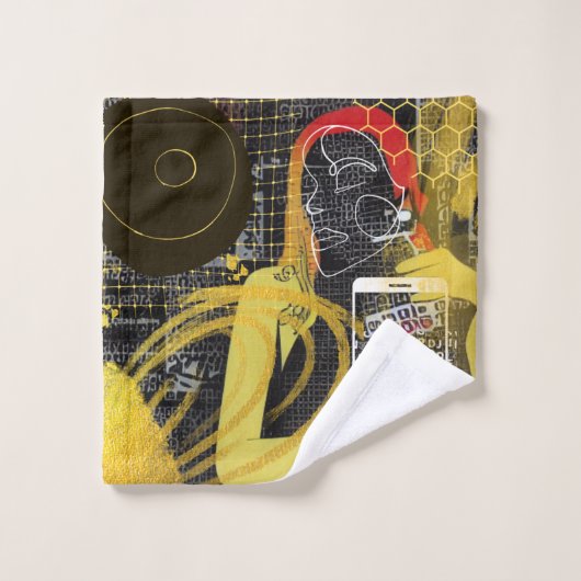 Sims Friends Badhandtuch Set (Waschlappen)