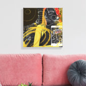 Sims Friends Leinwanddruck (Insitu (Wohnzimmer))