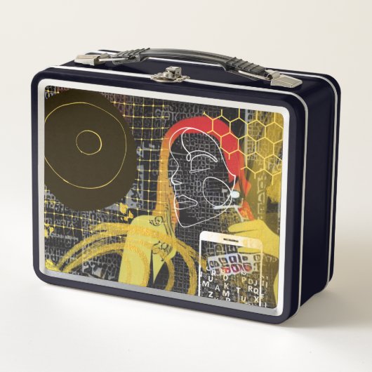 Sims Friends Metall Brotdose (Vorderseite)