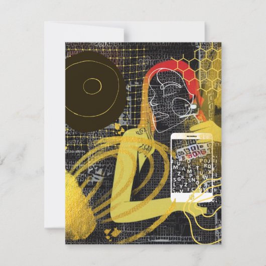 Sims Friends Mitteilungskarte (Vorderseite)