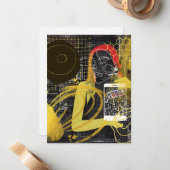 Sims Friends Mitteilungskarte (Vorderseite/Rückseite Beispiel)