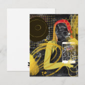 Sims Friends Mitteilungskarte (Vorne/Hinten)