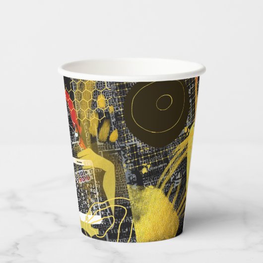 Sims Friends Pappbecher (Rückseite)