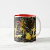 Sims Friends Zweifarbige Tasse (VorderseiteRechts)