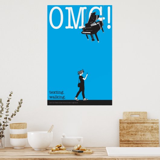 sims. Gehen. Poster (Küche)