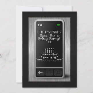 Sims Handy Teen Geburtstagsparty Einladungen