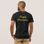 Sims T-Shirt (Schwarz voll)