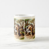 Simson und der Löwe Kaffeetasse (Mittel)