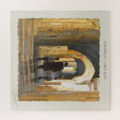 Simta Jerusalem Alte Stadt Israel Ölgemälde Kunst Puzzle (Horizontal)