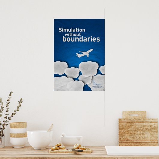 Simulation ohne Grenzen Poster (Küche)
