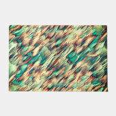 Simulation von Felsen oder Stalagmiten in grün bis Fußmatte (Vorderseite)