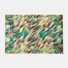 Simulation von Felsen oder Stalagmiten in grün bis Fußmatte