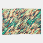 Simulation von Felsen oder Stalagmiten in grün bis Geschirrtuch (Horizontal)