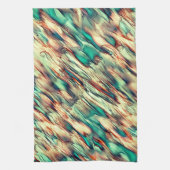 Simulation von Felsen oder Stalagmiten in grün bis Geschirrtuch (Vertikal)