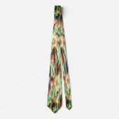 Simulation von Felsen oder Stalagmiten in grün bis Krawatte (Vorderseite)