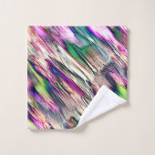 Simulation von Gestein oder Stalagmite mit blinken Badhandtuch Set (Waschlappen)