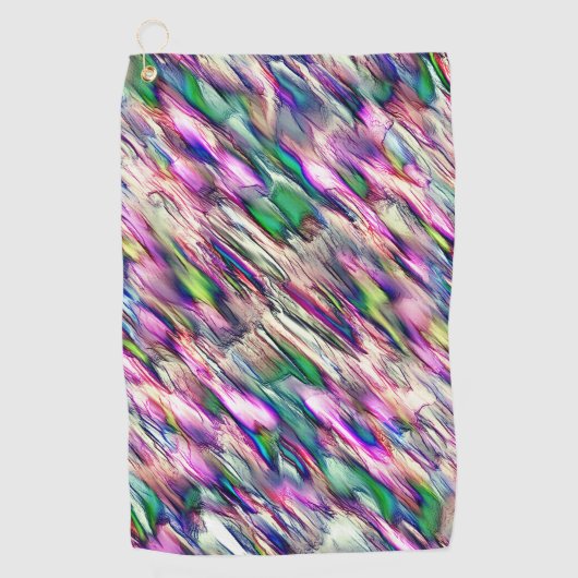 Simulation von Gestein oder Stalagmite mit blinken Golfhandtuch (Vorderseite)