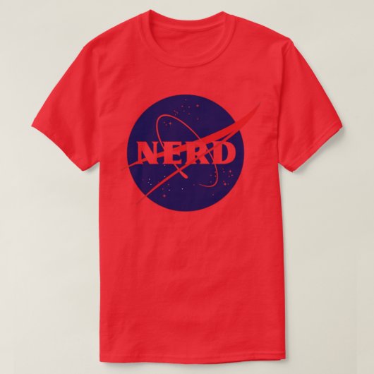 Simulation von Nerds T-Shirt (Design vorne)