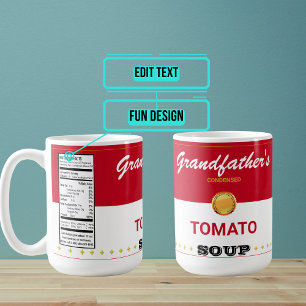 Simulation von Soup Funny Kaffeetasse