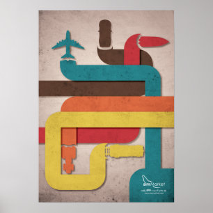 Simulationslinie Poster