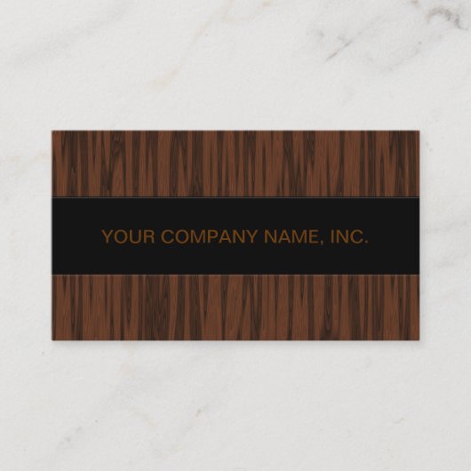 Simulator Walnut Visitenkarte (Vorderseite)