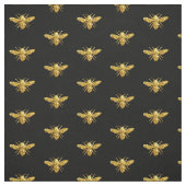 simulierte Bienen aus Glitzer Stoff (Muster)