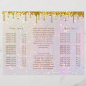 simulierte Broschüre für Glitzer-Königin (Rückseite)