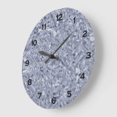 Simulierte Diamantgemische Große Wanduhr (Winkel)