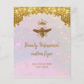 simulierte Glitzer-Königin Flyer (Vorne)