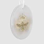 simulierte Glitzer-Königin Ornament (Vorderseite)