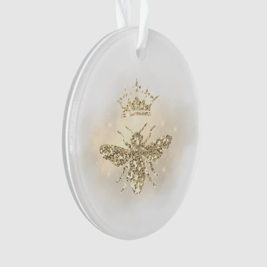 simulierte Glitzer-Königin Ornament (Vorderseite)