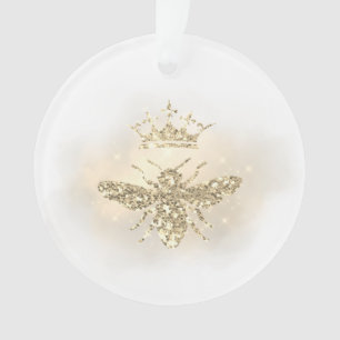 simulierte Glitzer-Königin Ornament