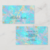 simulierte Glitzer Venen IMITATE holografische Opa Visitenkarte (Vorne/Hinten)