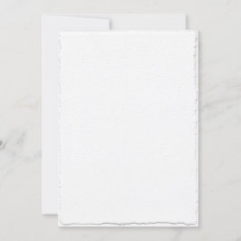Simulierte Hand-Torn-Save the Date-Vorlage Save The Date