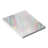 simulierte irisierende Muschel Notizblock (angewinkelt)