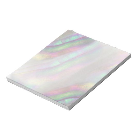 simulierte irisierende Muschel Notizblock (Rotiert)