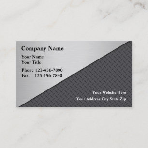 Simulierte MetallVisitenkarten Visitenkarte