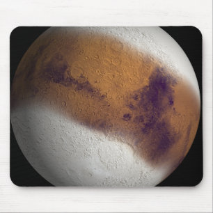 Simulierte Sicht auf die Mars Mousepad