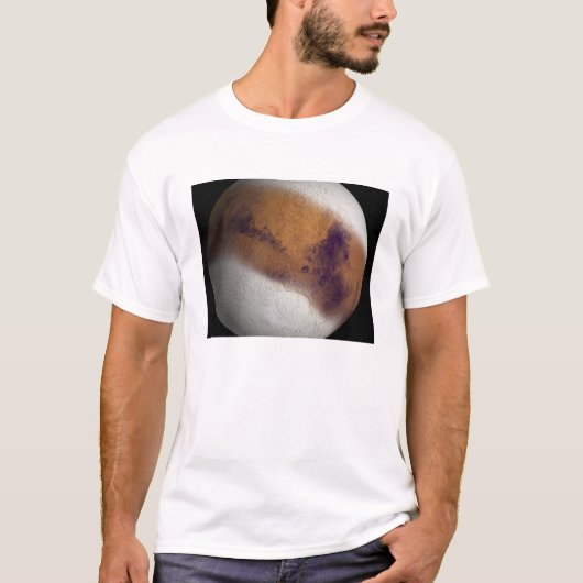 Simulierte Sicht auf die Mars T-Shirt (Vorderseite)