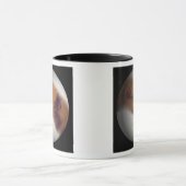 Simulierte Sicht auf die Mars Tasse (Zentrum)