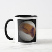 Simulierte Sicht auf die Mars Tasse (Links)